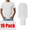 Gildan Ultra Cotton Crewneck T-Shirt Bundle, Ash Unisex Short Sleeve Blanks for DIY Craft (2–14 Pack)